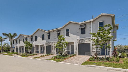 New construction Townhouse house 998 Nw 3Rd Ter, Pompano Beach, FL 33060 Waterway- photo 1 1