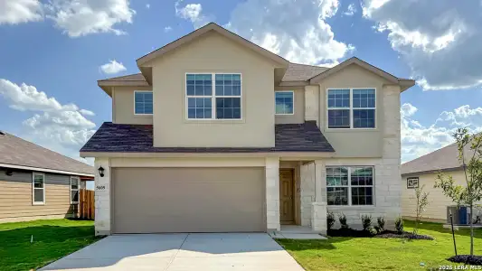 New construction Single-Family house 5609 Bailey Downs, San Antonio, TX 78245 plan The Lombardi - image