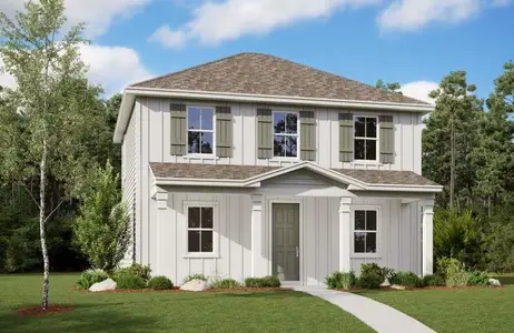 New construction Single-Family house 123 Elm Branch Trl, Taylor, TX 76574 Washington- photo 0
