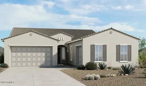 New construction Single-Family house 31554 N Goldfield Rd, Queen Creek, AZ 85144 plan Ridgeline - image