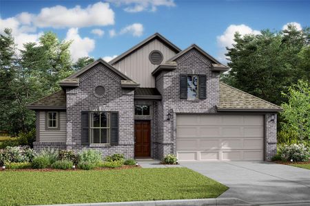 New construction Single-Family house 2612 Bisbee Rd, League City, TX 77573 Willard II- photo 0