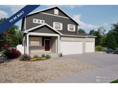 New construction Single-Family house 3892 Sprucewood Dr, Johnstown, CO 80534 Triumph- photo 0