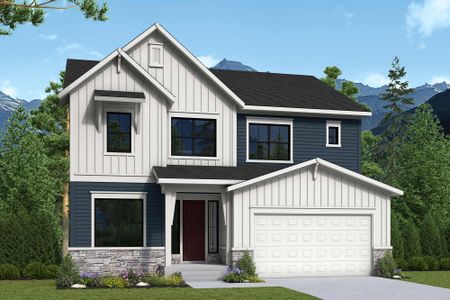 New construction Single-Family house 17170 Alsike Clover Ct, Monument, CO 80132 plan The Standley - image