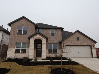 New construction Single-Family house 3717 Helena Wy, Leander, TX 78641 plan Dickinson - Classic Series - image