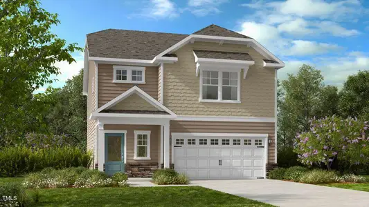 New construction Single-Family house 204 Blue Butterfly Dr, Angier, NC 27501 Stella- photo 0