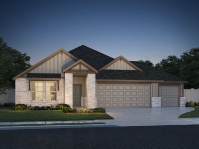 New construction Single-Family house 1850 Settlers Glen Drive, Round Rock, TX 78665 - photo 0