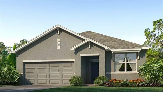 New construction Single-Family house 12005 Fallow Down Dr, Dade City, FL 33525 - image