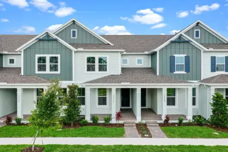 New construction Townhouse house 14006 Scarlet Aster Aly, Winter Garden, FL 34787 plan Newton - image