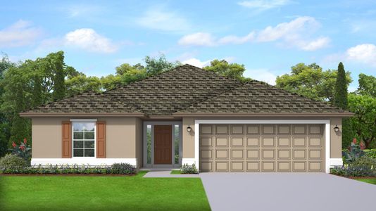 New construction Single-Family house 2412 Pinwherry St Nw, Palm Bay, FL 32907 null- photo 0