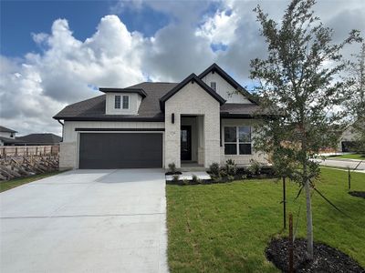 New construction Single-Family house 17336 Graces Path, Pflugerville, TX 78660 plan Denison II - image