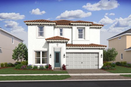 New construction Single-Family house 150 Parkside Wy, Royal Palm Beach, FL 33414 plan Wicklow IV - image