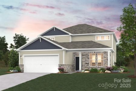 New construction Single-Family house 21032 Running Creek Dr, Locust, NC 28097 plan Roosevelt - image
