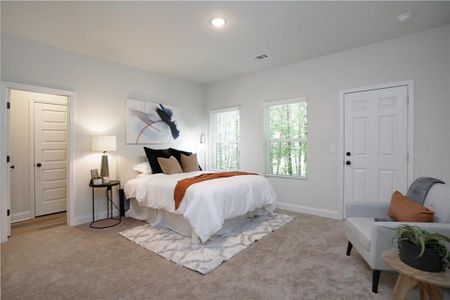 New construction Townhouse house 4958 Villager Ln, Stone Mountain, GA 30083 - image