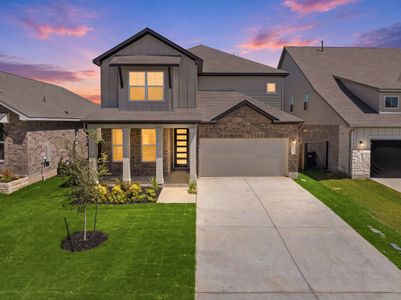 New construction Single-Family house 516 Palatino Bnd, Georgetown, TX 78628 plan Quinley - image
