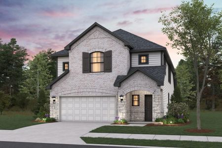 New construction  house 21010 Carob Tree Ln, Tomball, TX 77447 plan Holbrook II Sorella 40s - image