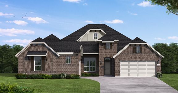 New construction Single-Family house 208 Shady Spring Trl, Georgetown, TX 78628 plan Crockett - image
