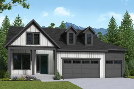 New construction Duplex house 175 Prospect Pl, Pittsboro, NC 27312 plan The Inspiration - image