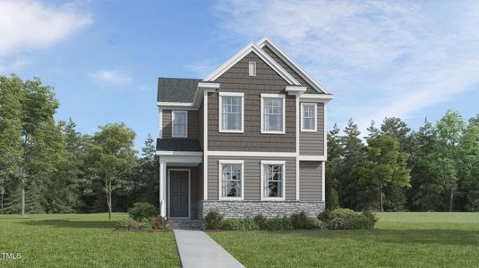 New construction Single-Family house 5537 Cayden Cove Dr, Wendell, NC 27591 Waterbury- photo 0