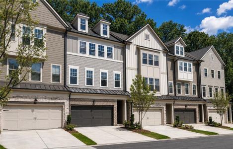 New construction Townhouse house 1981 American Wy, Unit 28, Kennesaw, GA 30144 plan The Kennedy - image