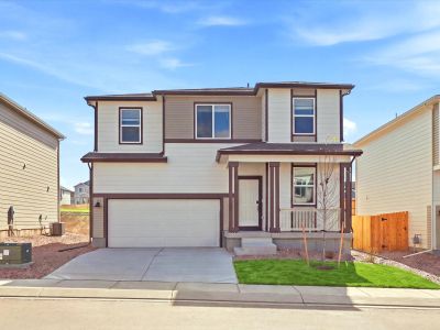 New construction Single-Family house 6731 Roundtail Wy, Colorado Springs, CO 80925 plan The Durango - image