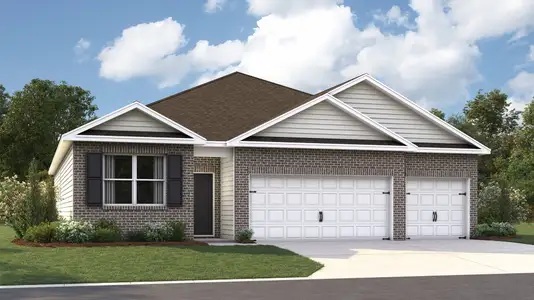 New construction Single-Family house 635 Riverdale Dr, Oakland, TN 38060 plan Madison - image