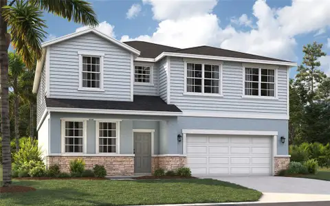 New construction Single-Family house 1812 Horsetail Dr, St. Cloud, FL 34771 plan Chester - image