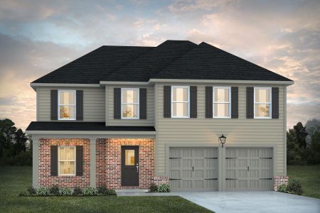 New construction Single-Family house 752 Great Oak Place, Villa Rica, GA 30180 Tucker FP- photo 0