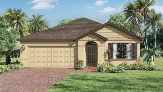 New construction Single-Family house 461 Seafoam Cir, Fort Pierce, FL 34945 Aria- photo 0