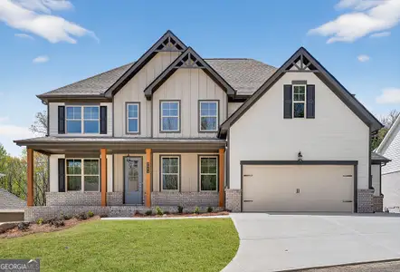 New construction Single-Family house 2532 Parkside Wy, Unit 04, Gainesville, GA 30507 plan Wesley - image