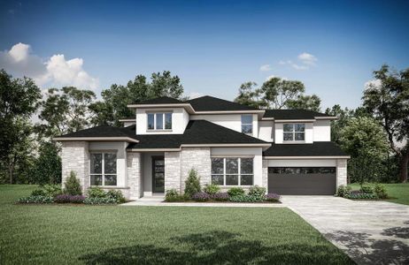 New construction Single-Family house 14524 Capridge, Fort Worth, TX 76008 Brookdale II- photo 0