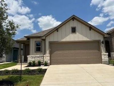New construction Single-Family house 277 Bendecido Lp, Elgin, TX 78621 Cypress | Trinity Ranch- photo 0