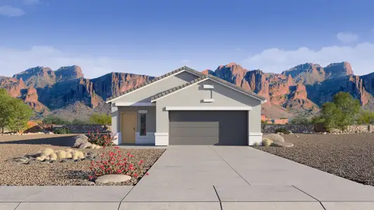 New construction Single-Family house 8958 S Palo Verde Dr, Apache Junction, AZ 85212 plan Diana - image
