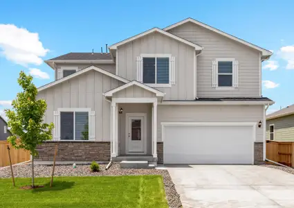 New construction Single-Family house 841 Emerald Lakes St, Severance, CO 80550 plan San Juan - image