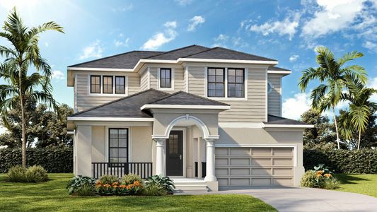 New construction Single-Family house 3776 Rocky Island Rd, New Port Richey, FL 34655 plan Bromeliad - image