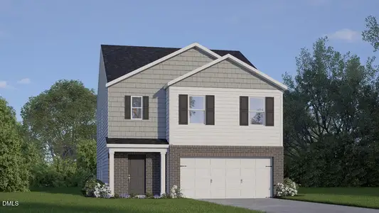 New construction Single-Family house 620 Stream Walk Xing, Wendell, NC 27591 - image
