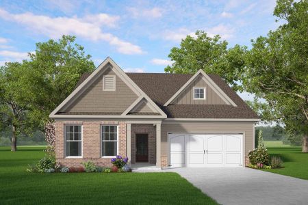 New construction Single-Family house 2439 Anhinga Dr, Loganville, GA 30052 plan Evergreen - image
