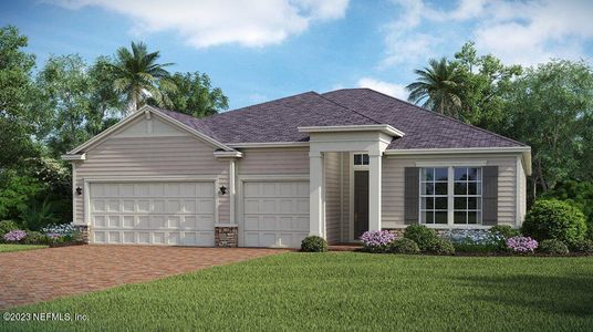 New construction Single-Family house 15519 Tonyn Ct, Jacksonville, FL 32218 Medallion- photo 0