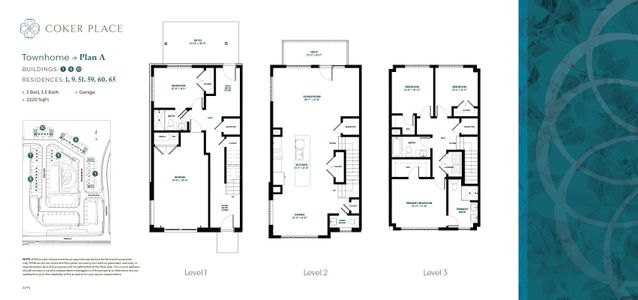 New construction Townhouse house 710 N Estes Dr, Chapel Hill, NC 27514 plan Plan A - image