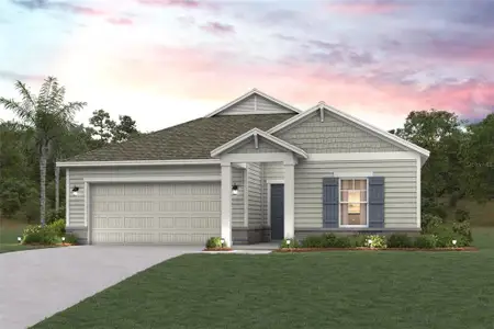 New construction Single-Family house 26 Perseus Ave, Flagler Beach, FL 32136 plan Coronado - image