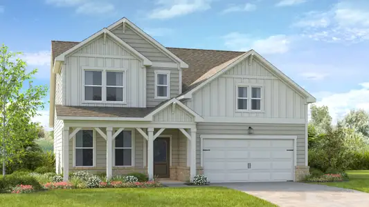 New construction Single-Family house 107 Hollow Oak Bnd, Euharlee, GA 30145 plan Norcross - image