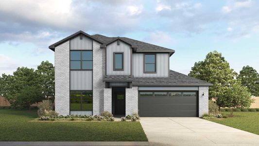 New construction Single-Family house 245 Rock Springs Dr, Marble Falls, TX 78654 The Naples- photo 0