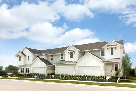 New construction Single-Family house 2585 Jack Nora Wy, Round Rock, TX 78665 Andrew Plan- photo 0