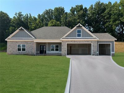 New construction Single-Family house 76 Barnwood Ct, Dallas, GA 30132 plan Black Walnut - image