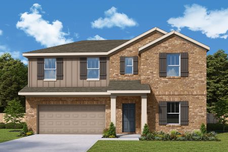 New construction Single-Family house 6507 Palo Pinto Ln, Manvel, TX 77578 plan Aria - image