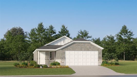 New construction Single-Family house 16818 Old Wagon Wy, Hockley, TX 77447 plan Sentosa - image