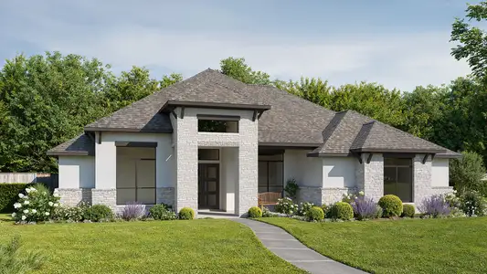 New construction Single-Family house 1005 Chariot Ln, Lucas, TX 75002 plan 3992A - image