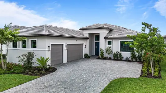 New construction Single-Family house 5303 Saint Armand Wy, Westlake, FL 33470 plan Riley - image