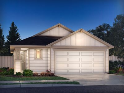 New construction Single-Family house 3611 Kent Chalk Rd, Buda, TX 78610 plan The Cascade (330) - image