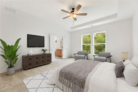 New construction Single-Family house 723 Crest Line Trl, Powder Springs, GA 30127 plan Windsong - image 6