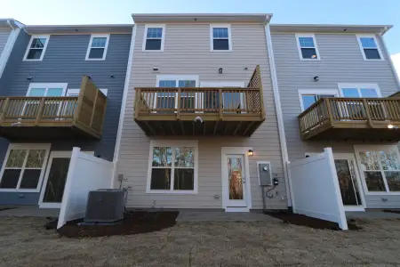 New construction Townhouse house 2323 Bay Minette Sta, Apex, NC 27502 Buckingham - Front Entry Townhomes- photo 72 72